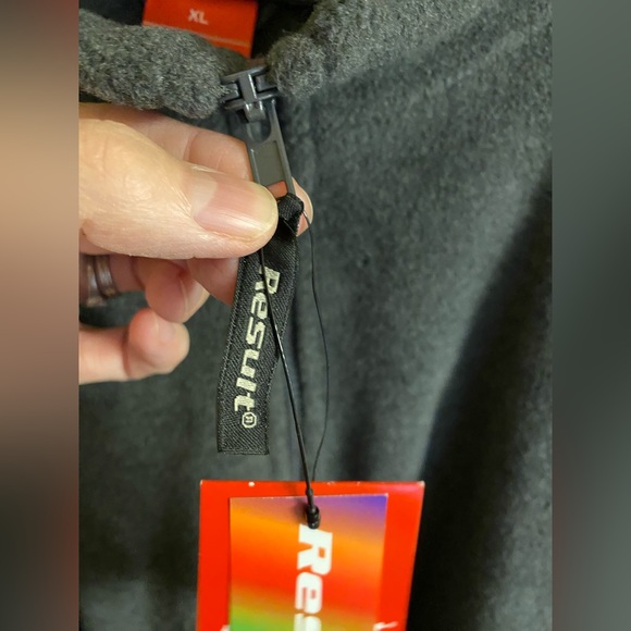 NWT Men’s XL Performance Outerwear by Result, color is Oxford Gray - Picture 4 of 15